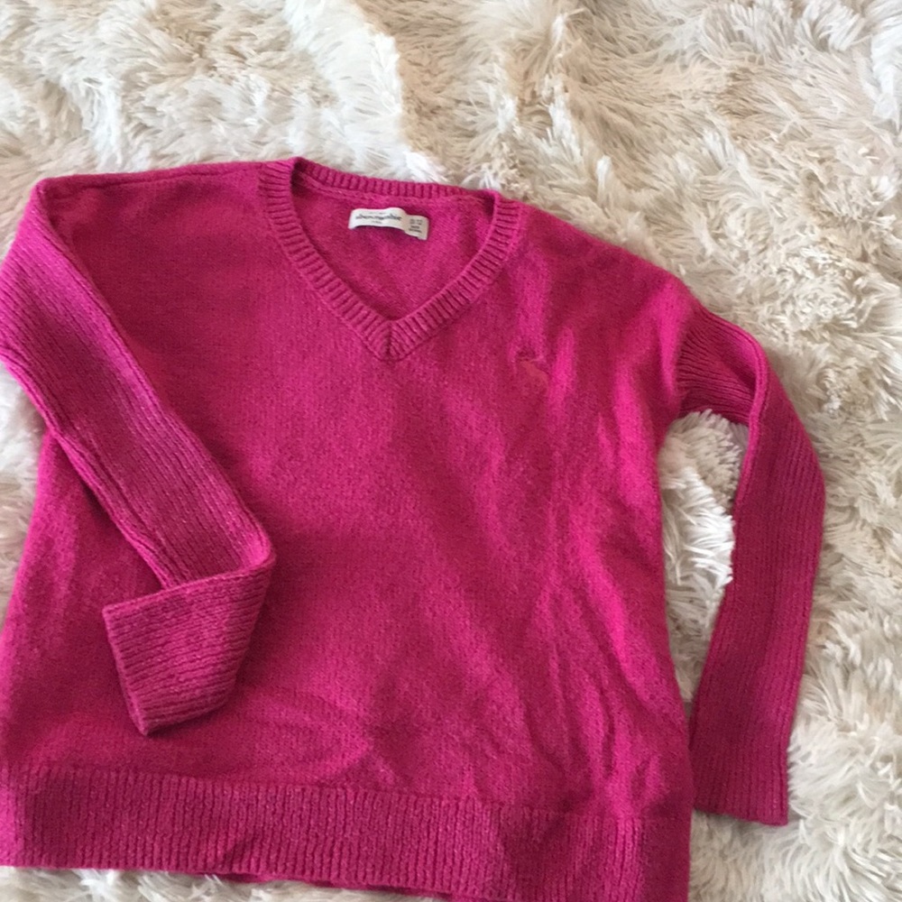 Pink Abercrombie sweater